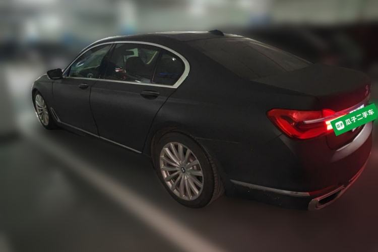 Used BMW 7 Series 2018 730Li Leading Model Excellence Package Rear Left 45 Deg