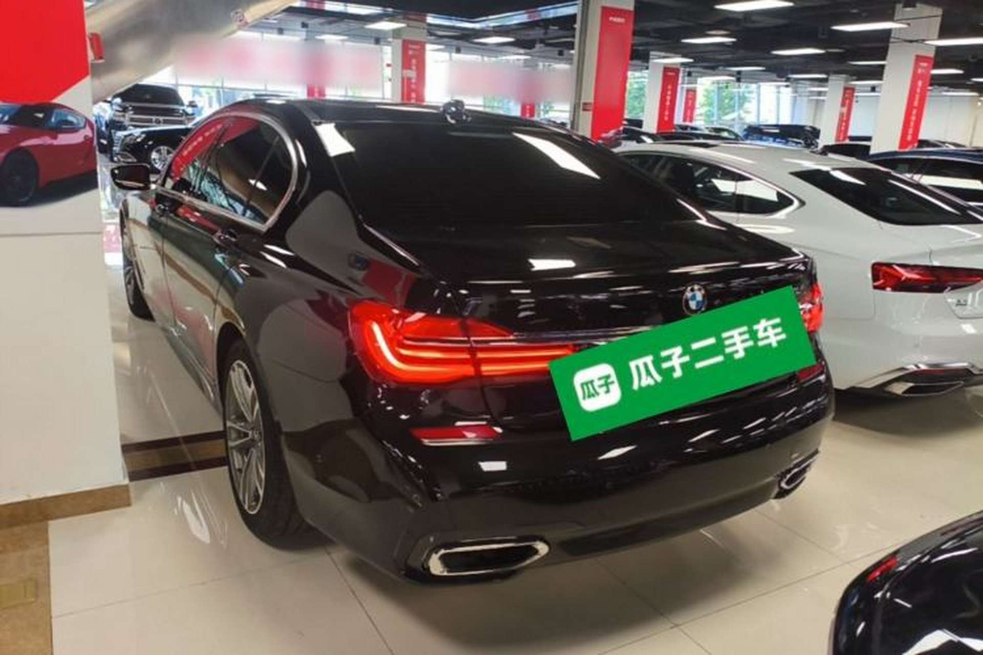 Used BMW 7 Series 2018 730Li Luxury Edition M Sport Package Rear Left 45 Deg