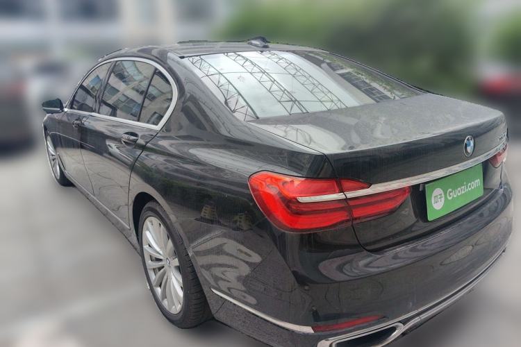Used BMW 7 Series 2018 730Li Leading Model Excellence Package Rear Left 45 Deg