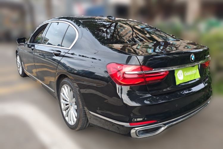 Used BMW 7 Series 2018 730Li Leading Model Excellence Package Rear Left 45 Deg