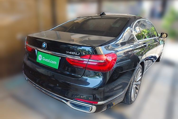 Used BMW 7 Series 2018 740Li Leading Model Excellence Package Rear Right 45 Deg