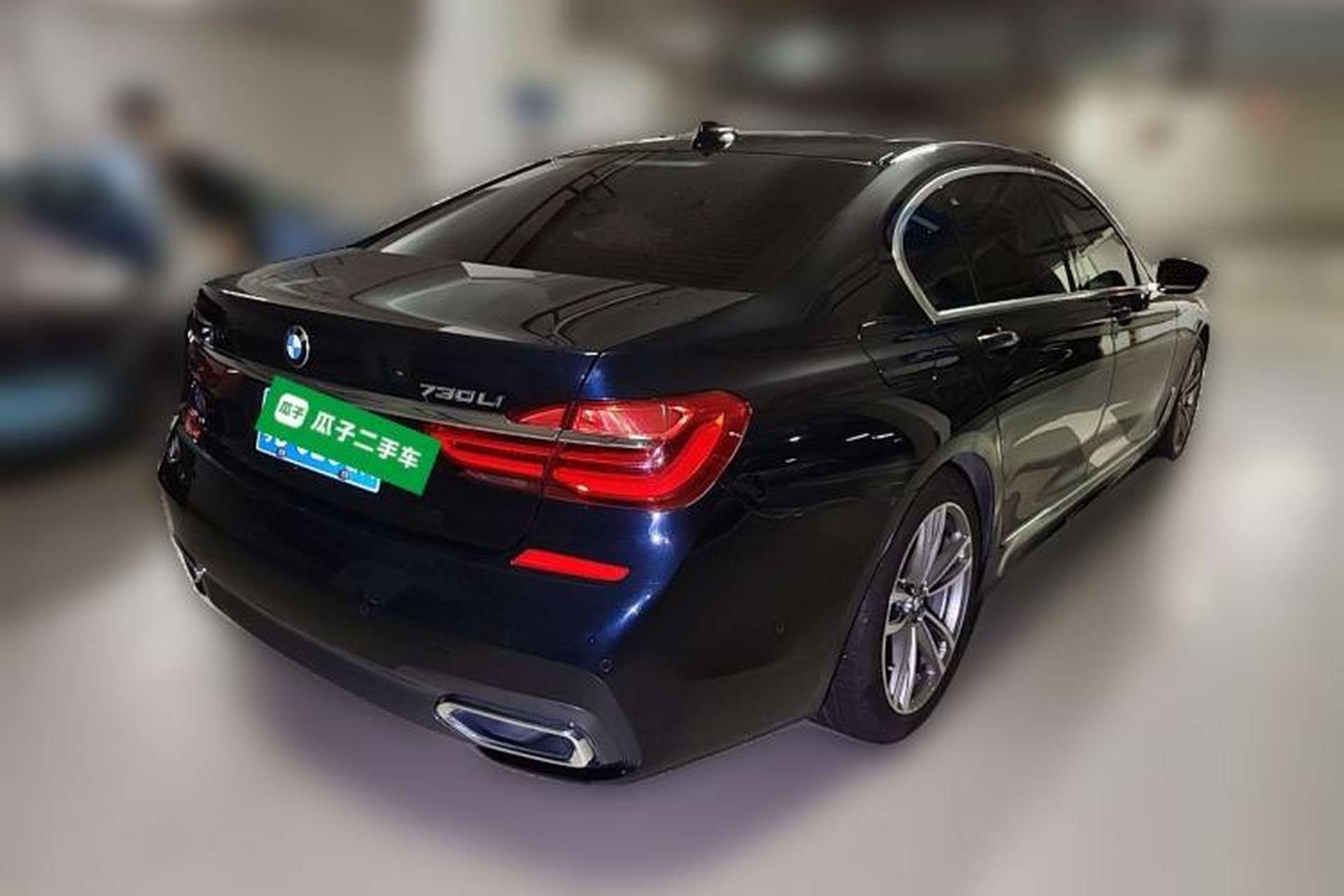 Used BMW 7 Series 2018 730Li Luxury Edition M Sport Package Rear Right 45 Deg