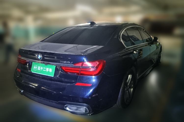 Used BMW 7 Series 2018 730Li Leading Model M Sport Package Rear Right 45 Deg