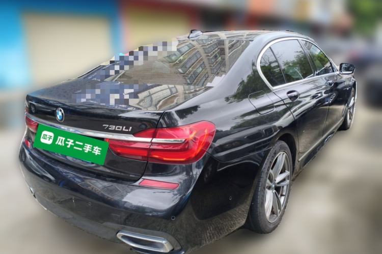 Used BMW 7 Series 2018 730Li Luxury Edition M Sport Package Rear Right 45 Deg