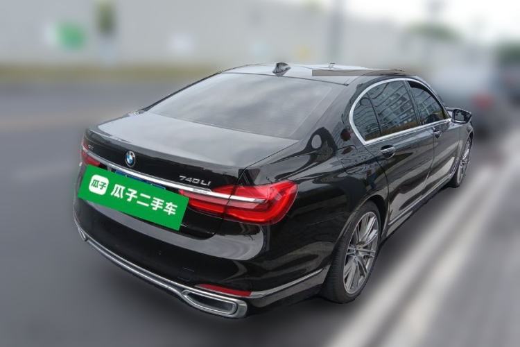 Used BMW 7 Series 2018 740Li xDrive Luxury Edition Excellence Package Rear Right 45 Deg