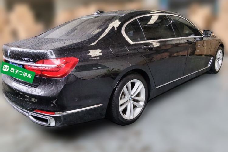Used BMW 7 Series 2018 730Li Luxury Model Excellence Package Rear Right 45 Deg