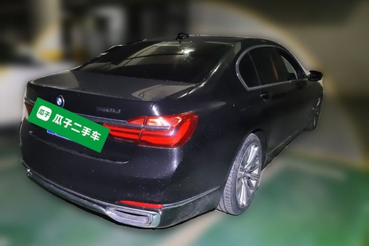 Used BMW 7 Series 2018 740Li Leading Model Excellence Package Rear Right 45 Deg