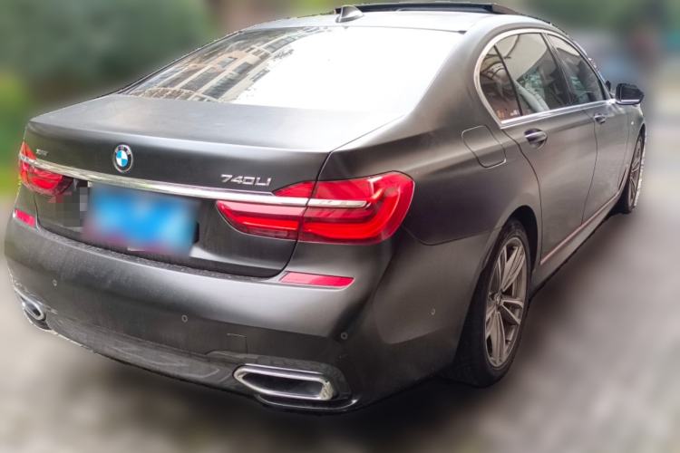 Used BMW 7 Series 2018 730Li Leading Model M Sport Package Rear Right 45 Deg