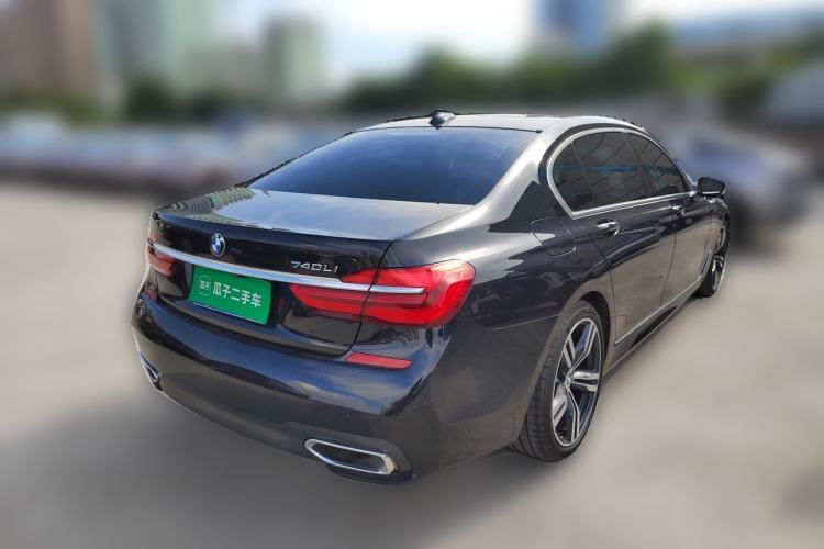 Used BMW 7 Series 2018 740Li M Sport Package Leading Model Rear Right 45 Deg