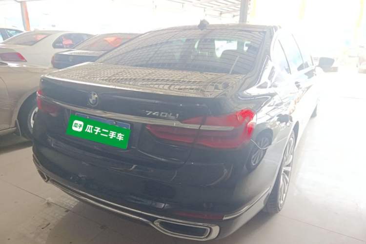 Used BMW 7 Series 2018 730Li Leading Model Excellence Package Rear Right 45 Deg