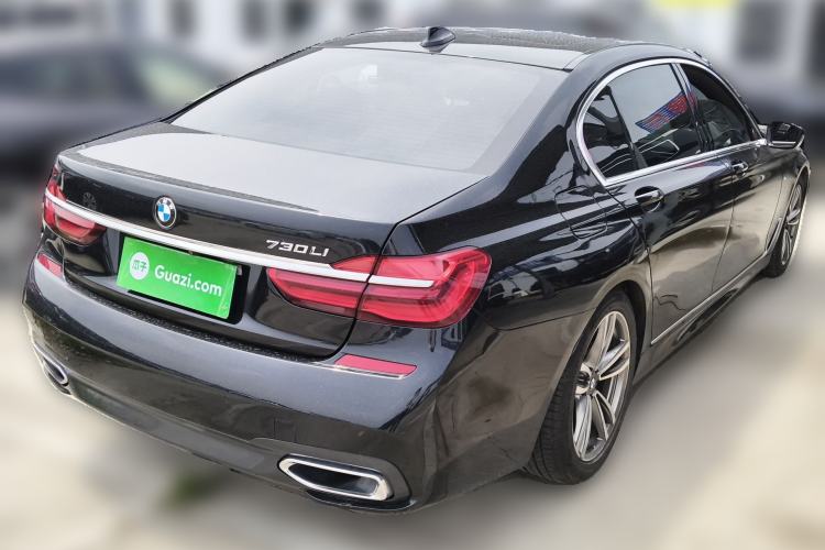 Used BMW 7 Series 2018 730Li Leading Model M Sport Package Rear Right 45 Deg