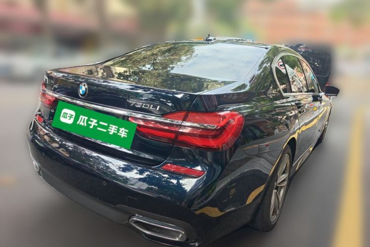 Used BMW 7 Series 2018 730Li Leading Model M Sport Package Rear Right 45 Deg