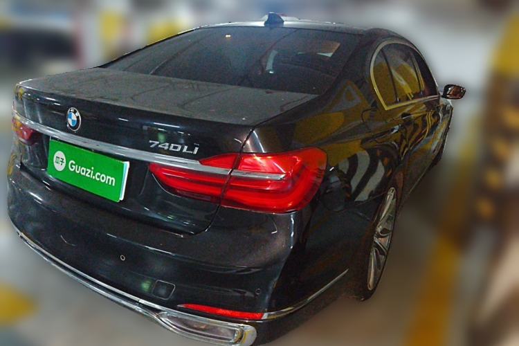 Used BMW 7 Series 2018 740Li Leading Model Excellence Package Rear Right 45 Deg