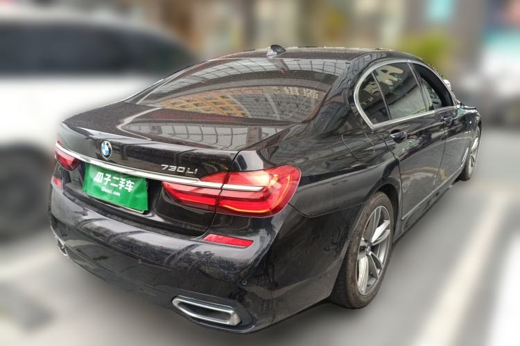 Used BMW 7 Series 2018 730Li Leading Model M Sport Package Rear Right 45 Deg