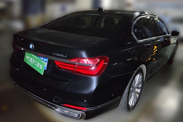 Used BMW 7 Series 2018 730Li Leading Model Excellence Package Rear Right 45 Deg
