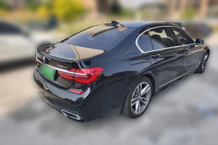 Used BMW 7 Series 2018 730Li Luxury Edition M Sport Package Rear Right 45 Deg