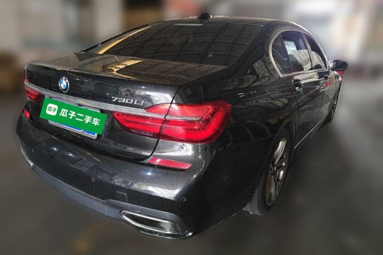 Used BMW 7 Series 2018 730Li Leading Model M Sport Package Rear Right 45 Deg