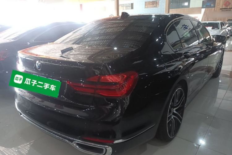 Used BMW 7 Series 2018 730Li Leading Model Excellence Package Rear Right 45 Deg
