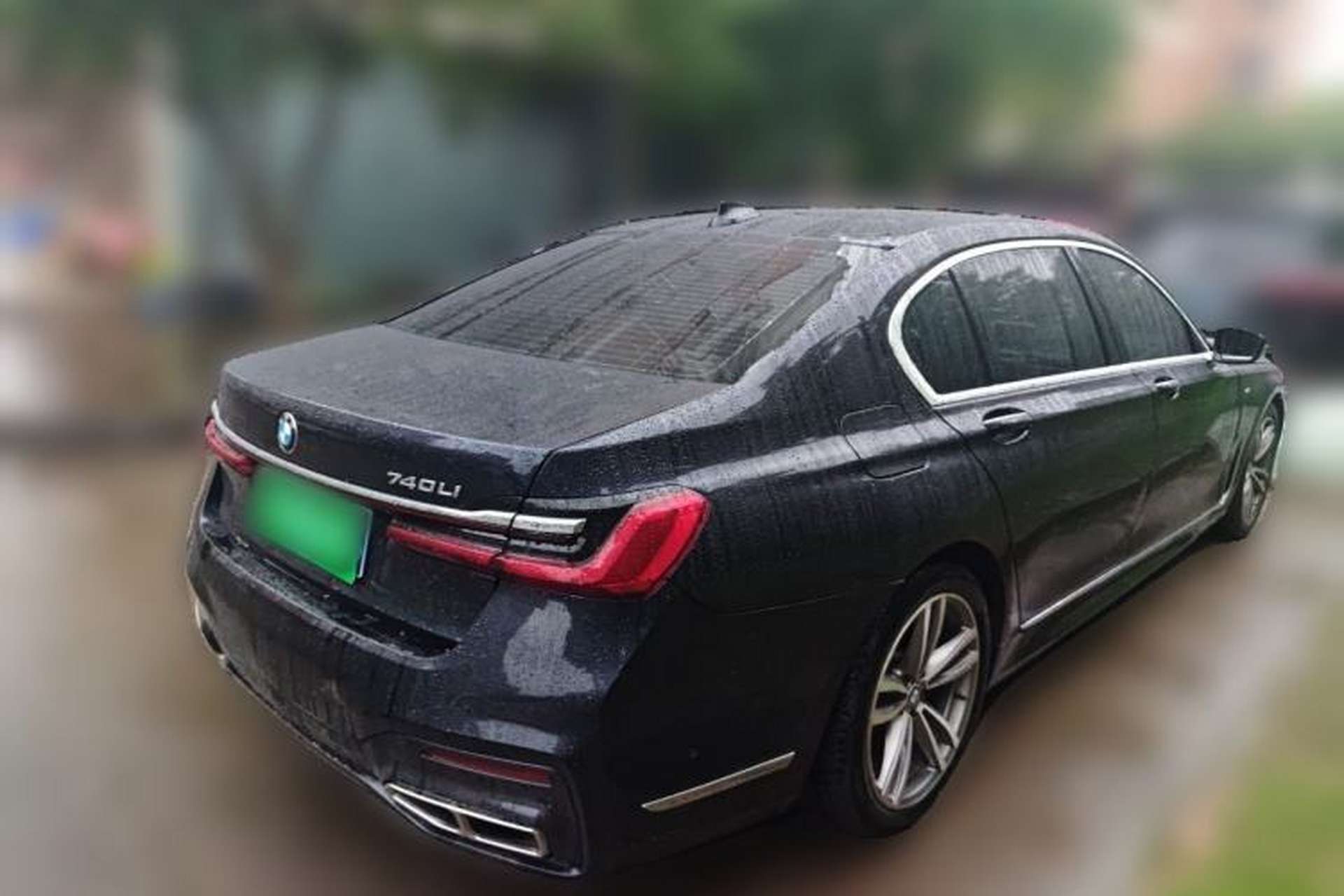 Used BMW 7 Series 2018 730Li Leading Model M Sport Package Rear Right 45 Deg