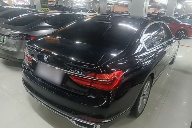 Used BMW 7 Series 2018 730Li Luxury Model Excellence Package Rear Right 45 Deg