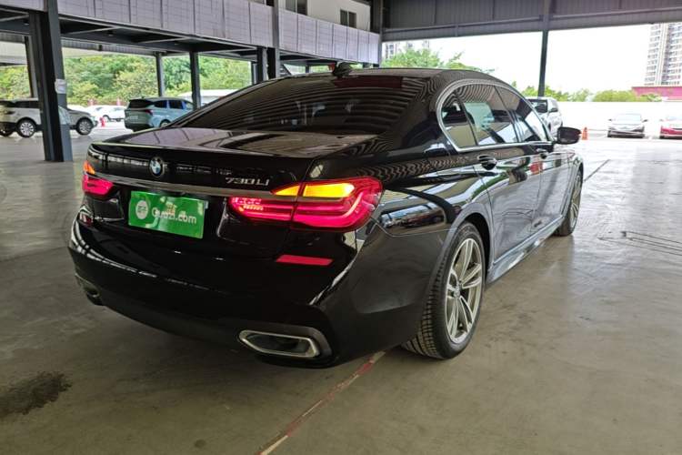 Used BMW 7 Series 2018 730Li Leading Model M Sport Package Rear Right 45 Deg