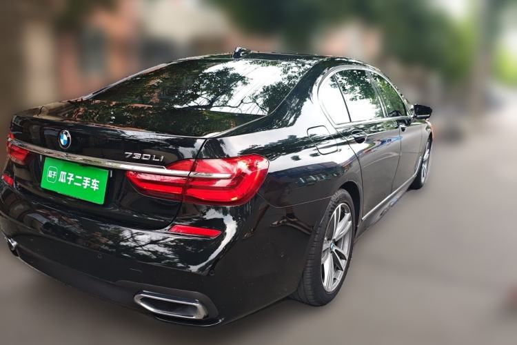 Used BMW 7 Series 2018 730Li Luxury Edition M Sport Package Rear Right 45 Deg