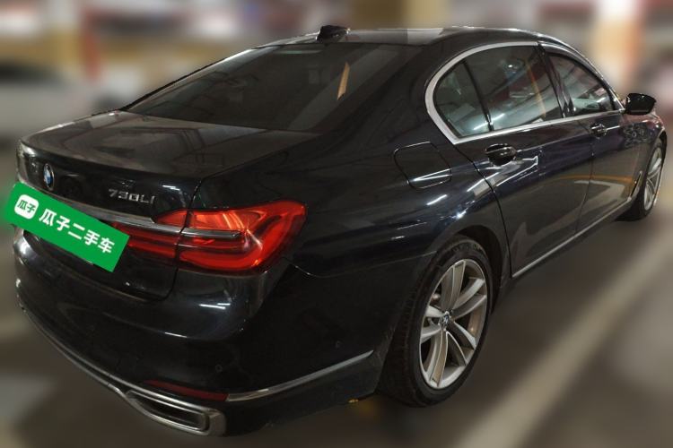 Used BMW 7 Series 2018 730Li Luxury Model Excellence Package Rear Right 45 Deg