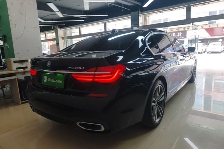 Used BMW 7 Series 2018 730Li Leading Model M Sport Package Rear Right 45 Deg