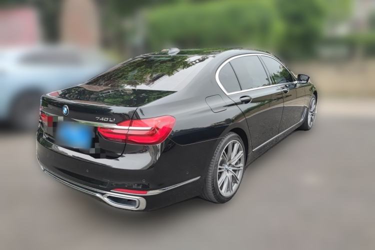 Used BMW 7 Series 2018 740Li Leading Model Excellence Package Rear Right 45 Deg