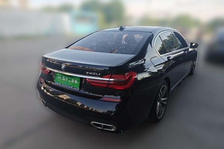 Used BMW 7 Series 2018 730Li Leading Model Excellence Package Rear Right 45 Deg