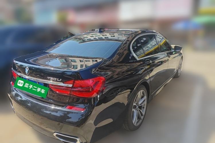 Used BMW 7 Series 2018 730Li Leading Model M Sport Package Rear Right 45 Deg