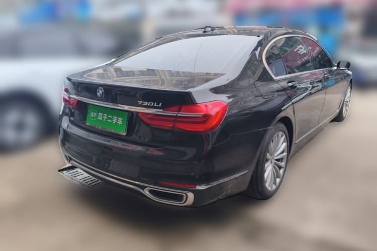 Used BMW 7 Series 2018 730Li Leading Model Excellence Package Rear Right 45 Deg