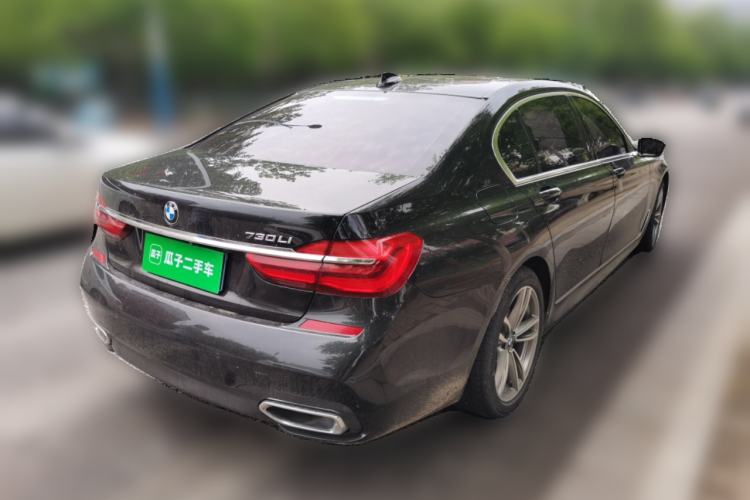 Used BMW 7 Series 2018 730Li Leading Model M Sport Package Rear Right 45 Deg