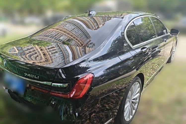 Used BMW 7 Series 2018 730Li Leading Model Excellence Package Rear Right 45 Deg