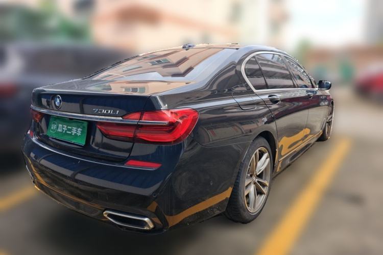 Used BMW 7 Series 2018 730Li Luxury Edition M Sport Package Rear Right 45 Deg