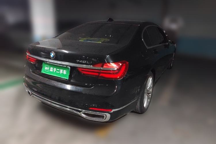 Used BMW 7 Series 2018 730Li Leading Model Excellence Package Rear Right 45 Deg