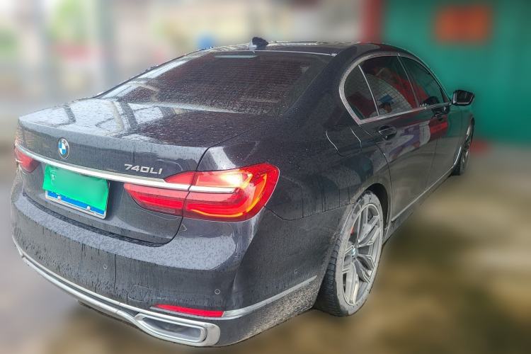 Used BMW 7 Series 2018 730Li Luxury Model Excellence Package Rear Right 45 Deg