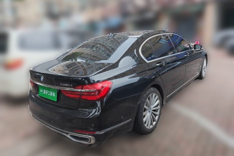 Used BMW 7 Series 2018 730Li Leading Model Excellence Package Rear Right 45 Deg