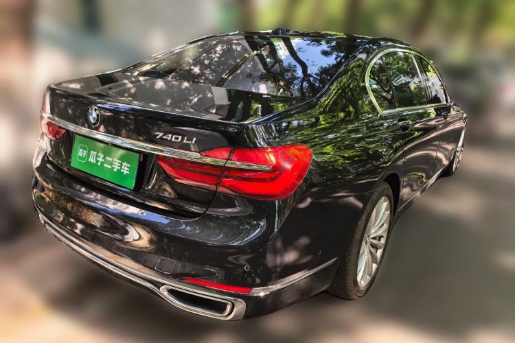 Used BMW 7 Series 2018 730Li Leading Model Excellence Package Rear Right 45 Deg