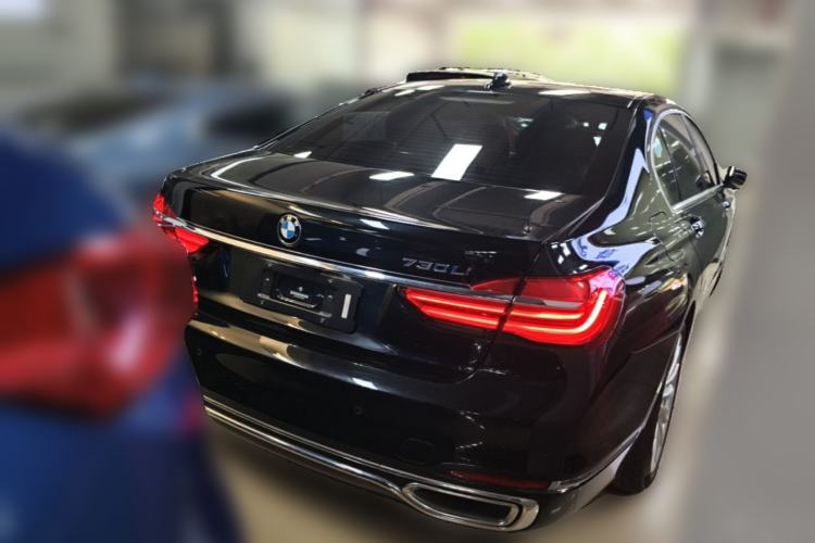 Used BMW 7 Series 2018 730Li Leading Model Excellence Package Rear Right 45 Deg