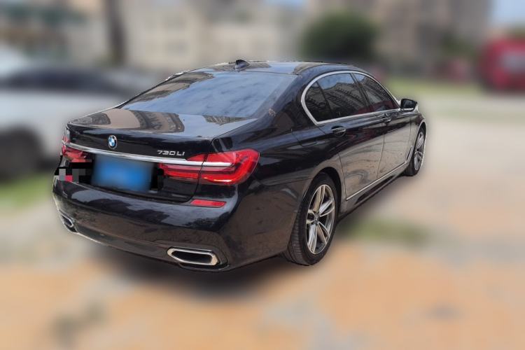 Used BMW 7 Series 2018 730Li Luxury Edition M Sport Package Rear Right 45 Deg