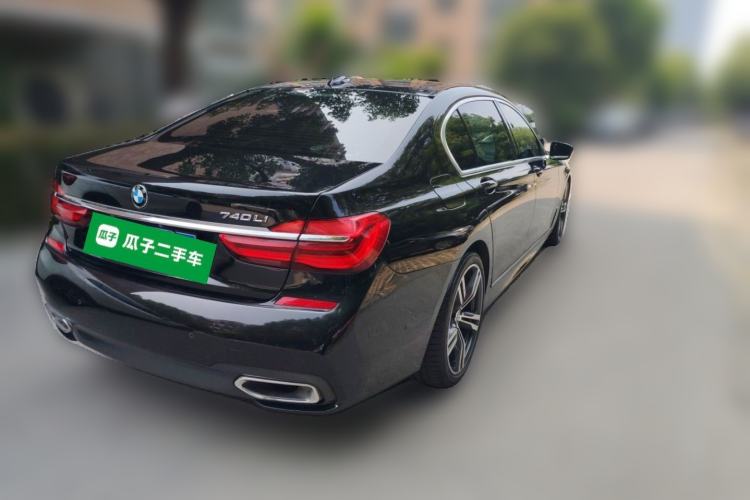 Used BMW 7 Series 2018 740Li M Sport Package Leading Model Rear Right 45 Deg