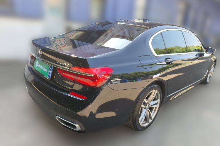 Used BMW 7 Series 2018 730Li Leading Model M Sport Package Rear Right 45 Deg