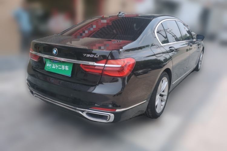 Used BMW 7 Series 2018 730Li Luxury Model Excellence Package Rear Right 45 Deg