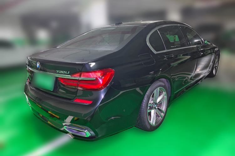 Used BMW 7 Series 2018 730Li Leading Model M Sport Package Rear Right 45 Deg