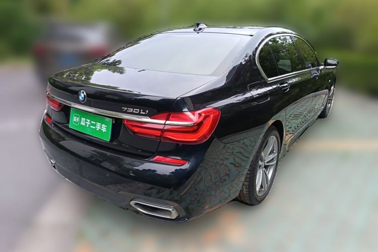 Used BMW 7 Series 2018 730Li Leading Model M Sport Package Rear Right 45 Deg