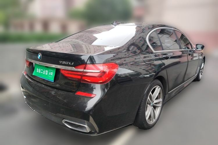 Used BMW 7 Series 2018 730Li Leading Model M Sport Package Rear Right 45 Deg