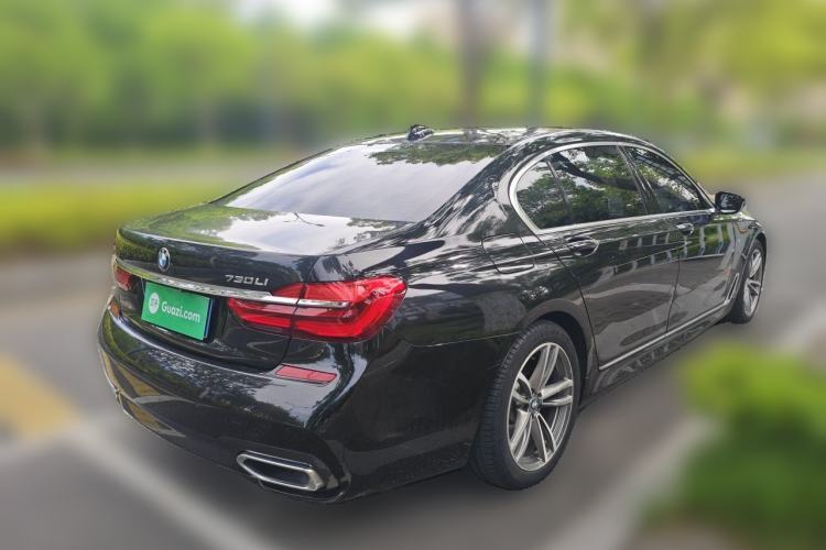 Used BMW 7 Series 2018 730Li Leading Model M Sport Package Rear Right 45 Deg