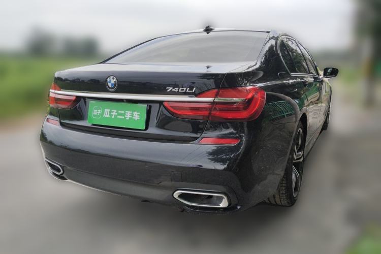 Used BMW 7 Series 2018 740Li M Sport Package Leading Model Rear Right 45 Deg