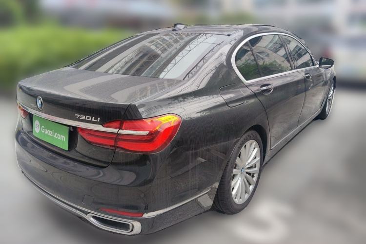 Used BMW 7 Series 2018 730Li Leading Model Excellence Package Rear Right 45 Deg